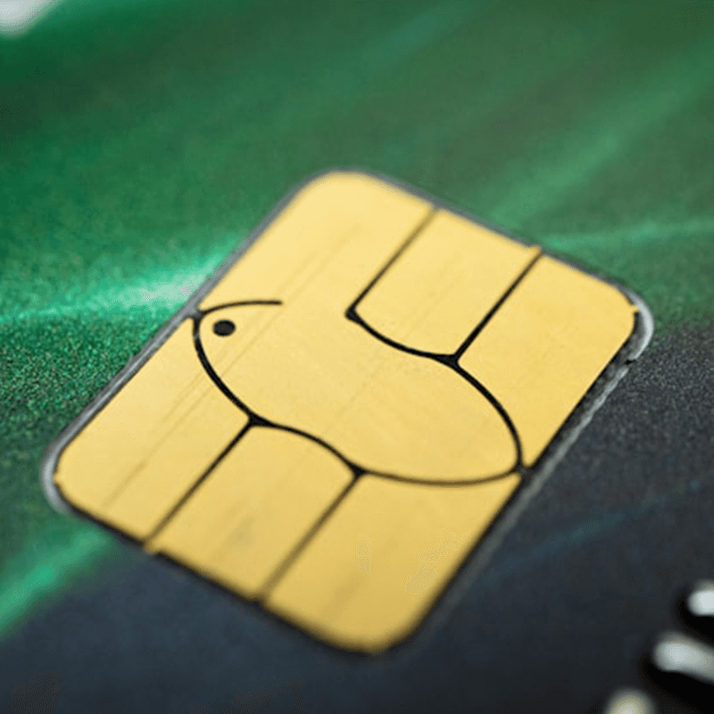 粘合射频识别芯片